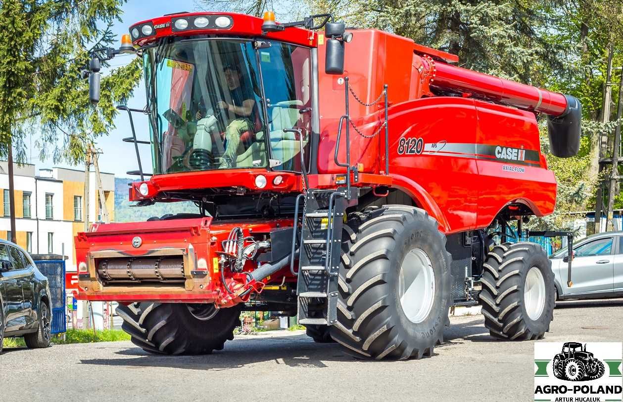 Комбайн CASE IH 8120 - 2009 рік - 2083 м/г + CASE VARIO - 7,32M - GPS