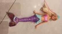 Lalka Syrenka Barbie migoczący ogon