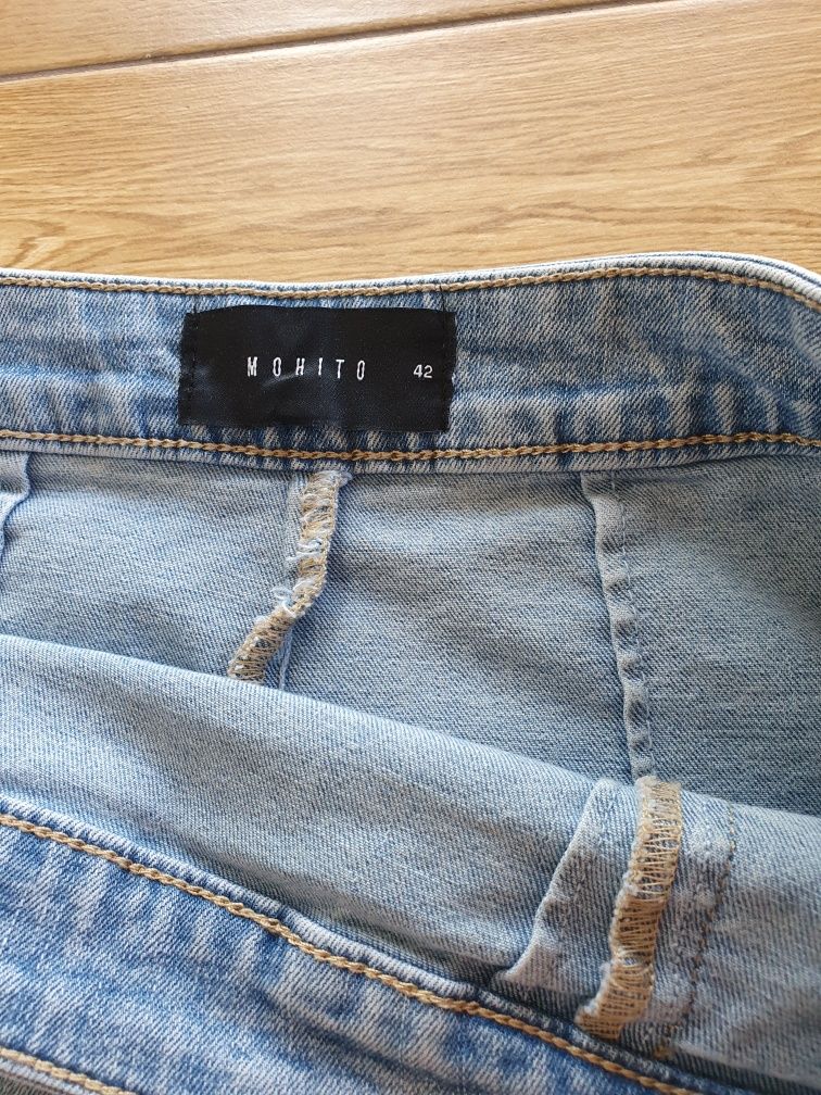 Spódnica Mohito 42 XL nowa jeans