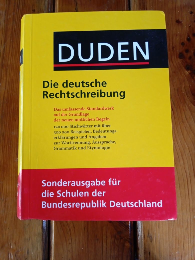 DUDEN Die deutsche Rechtschreibung - słownik do niemieckiego