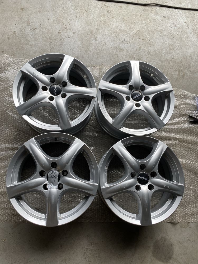Felgi ronal 16” 6,5jx16h2 et40 5x110 opel komplet wysylam
