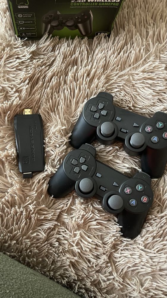 Приставка + 2 бездротові джойстики Game Stick 8626 HDMI Black N