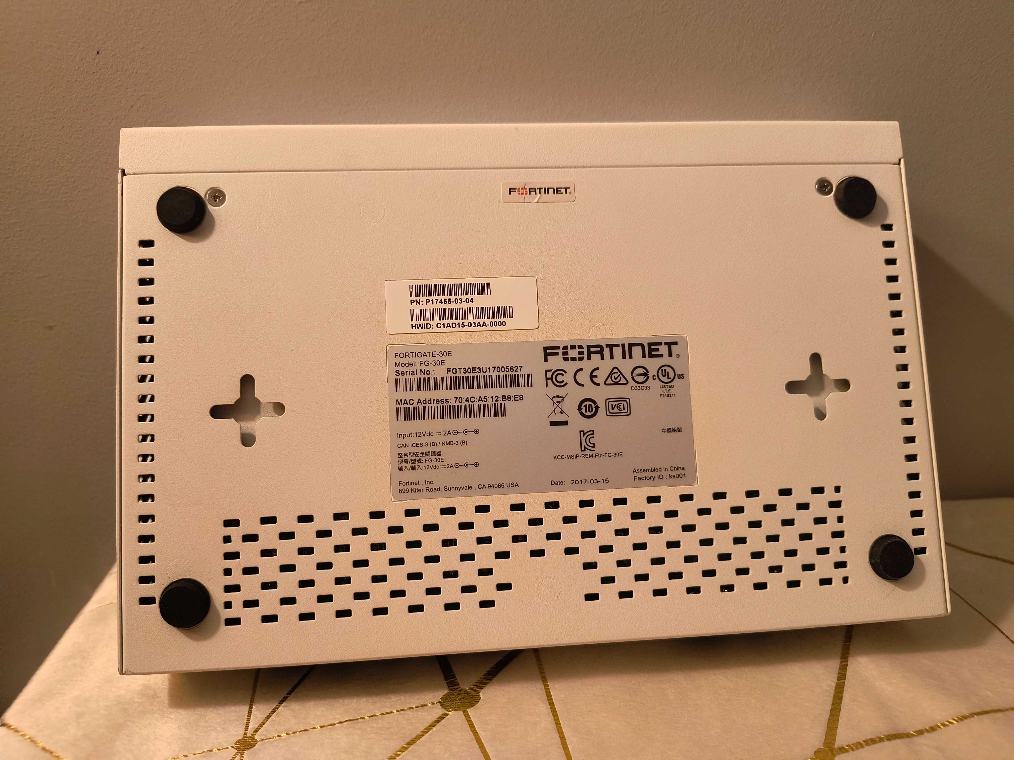 Fortinet FortiGate 30E Firewall (FG-30E)