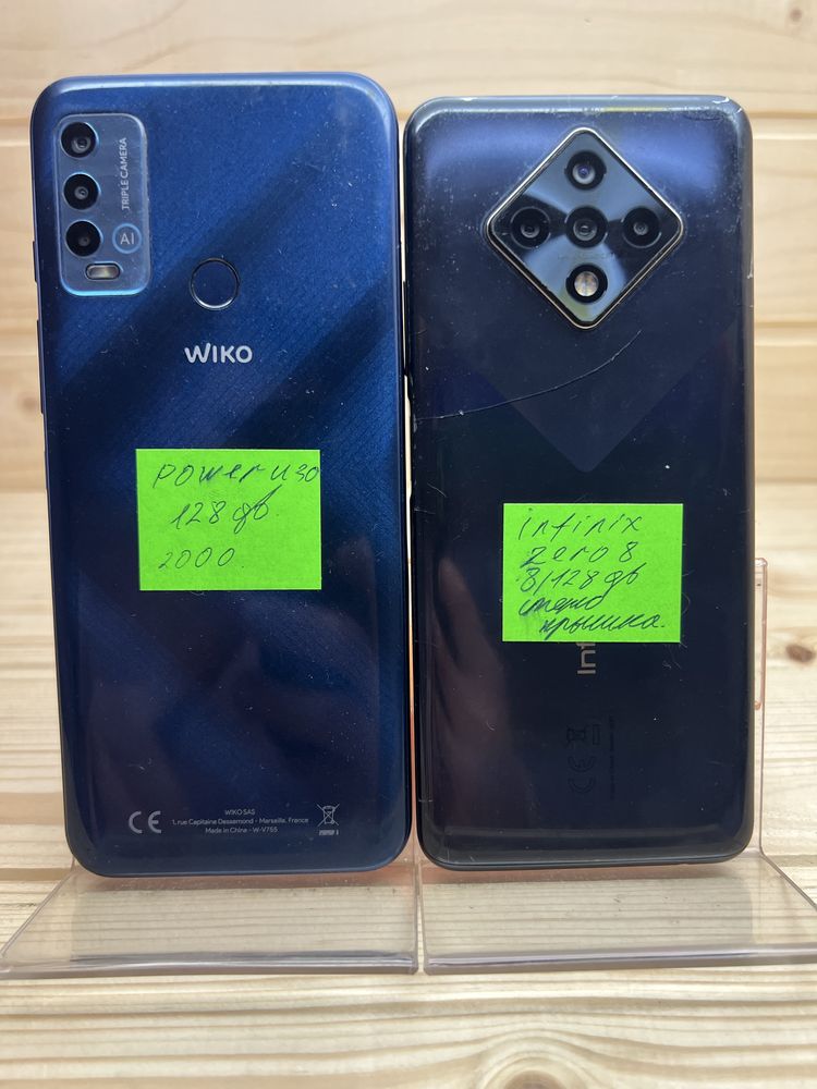 Infinix zero 8 8/128 gb wiko power u30