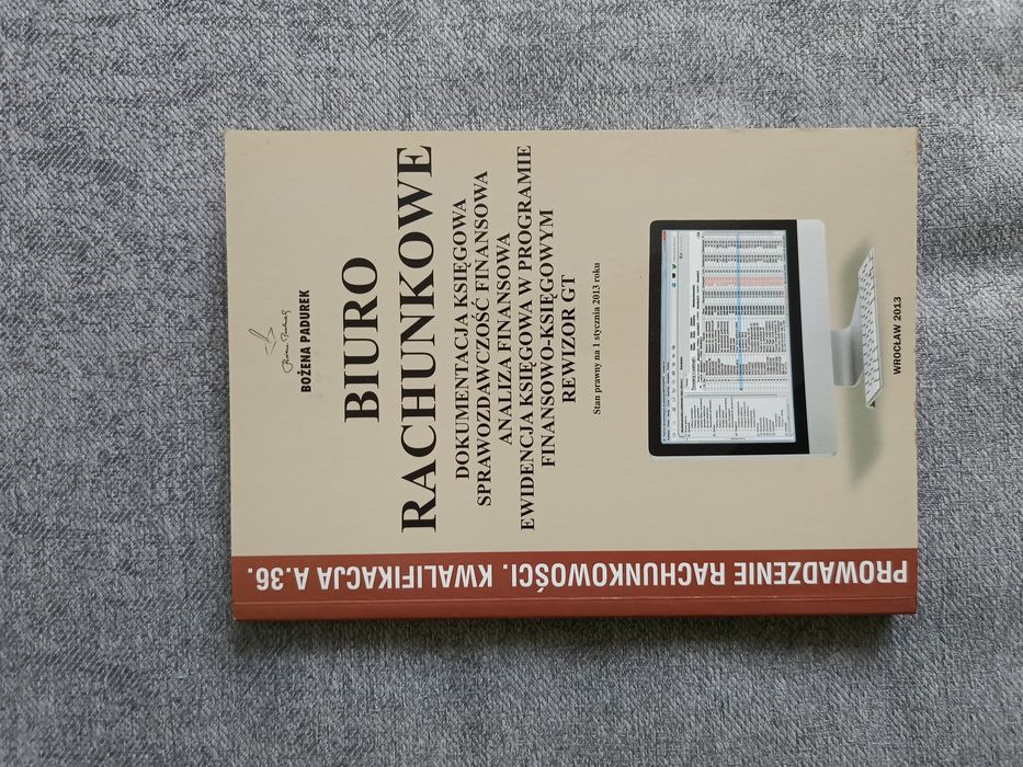 Podręcznik Biuro rachunkowe Bożena Padurek