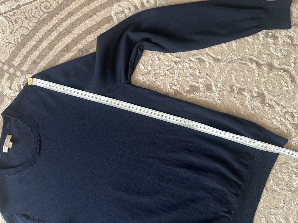 Шерстяний класичний чоловічий светр Burberry Brit L-XL розмір