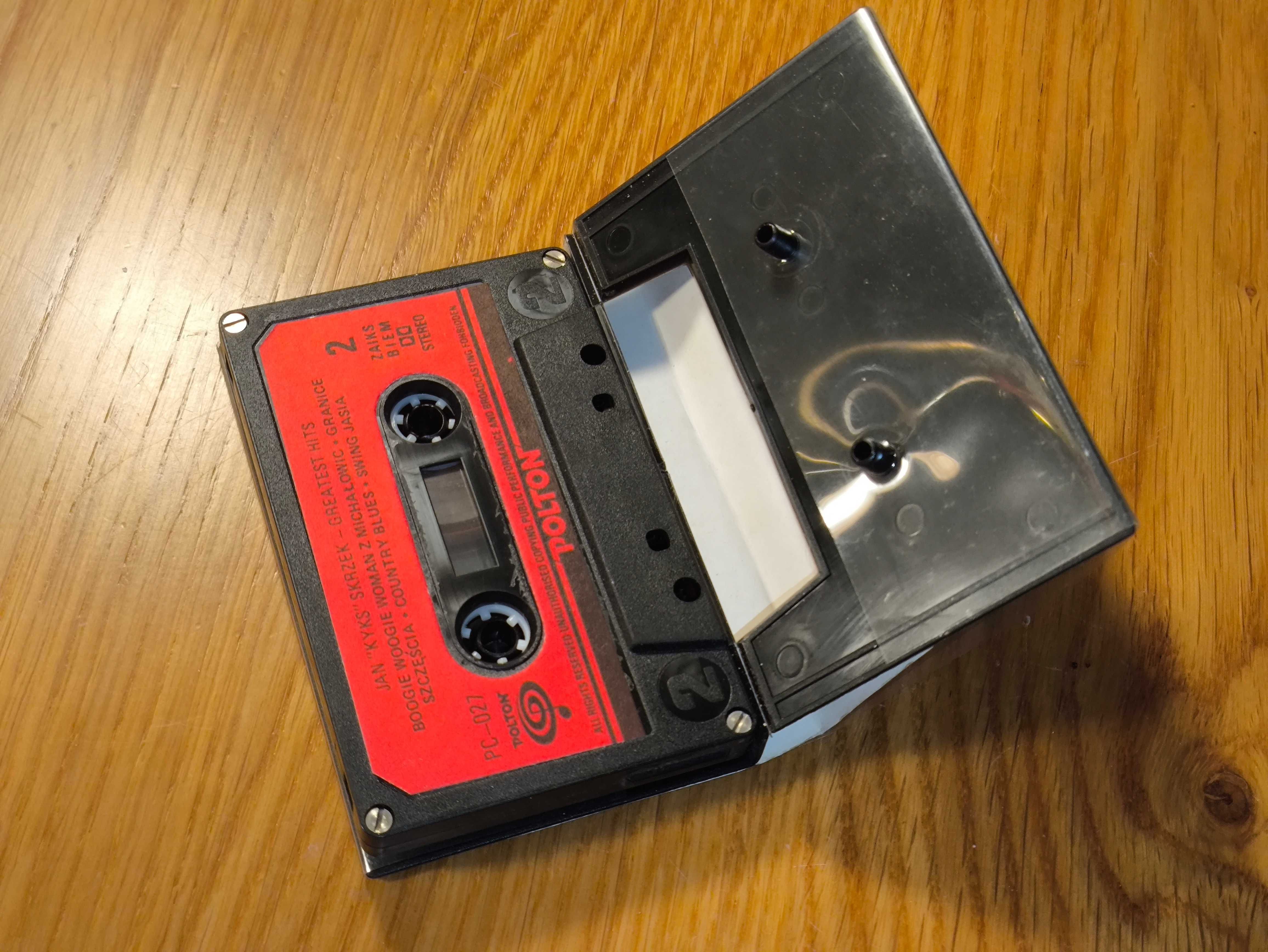 Oryginalna kaseta „Greatest Hits” Jan „Kyks” Skrzek Polton 1987.