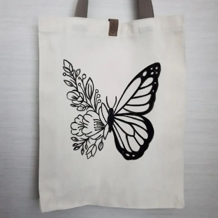 Сумки - шопери з малюнком .