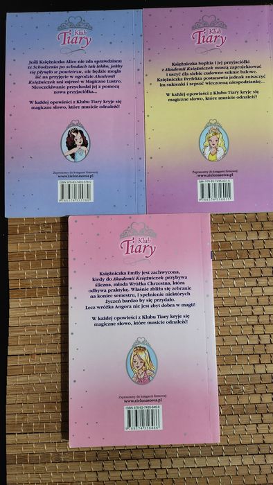 Książeczki dla dzieci z serii Klub Tiary