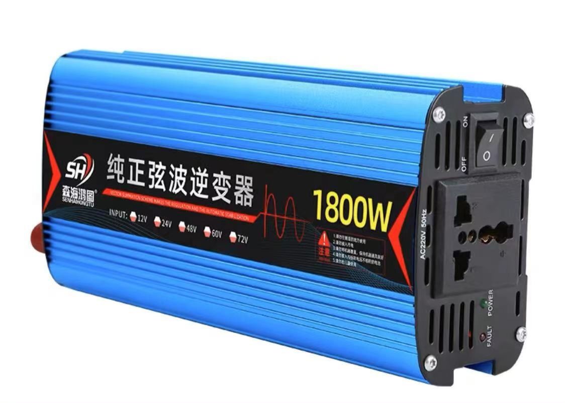 Инвертор / преобразователь 1800W, 12v - 220v с чистой синусоидой