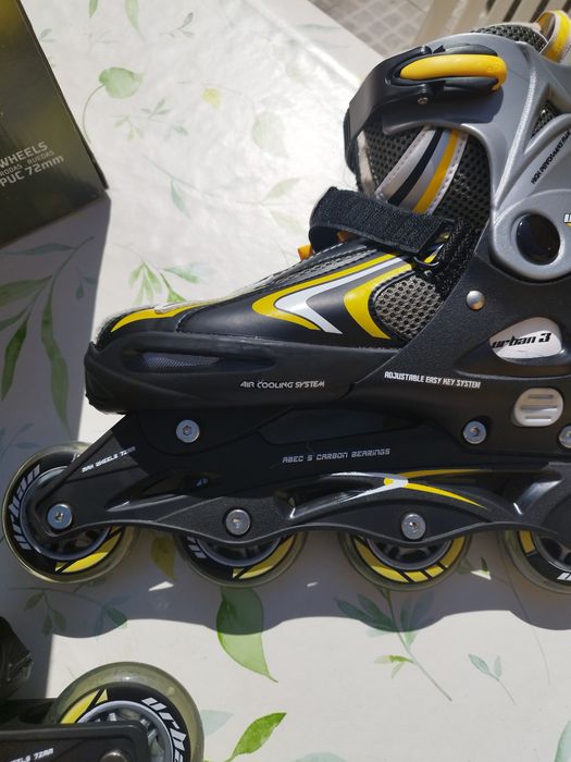 Patins em linha 4 rodas Homem novos