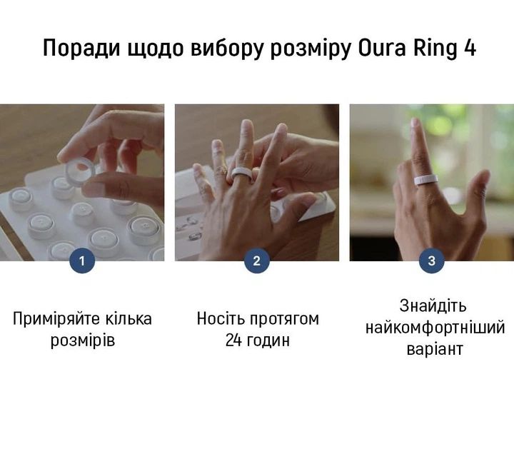 Набір для визначення розміру кільця Oura Ring 4 Sizing Kit