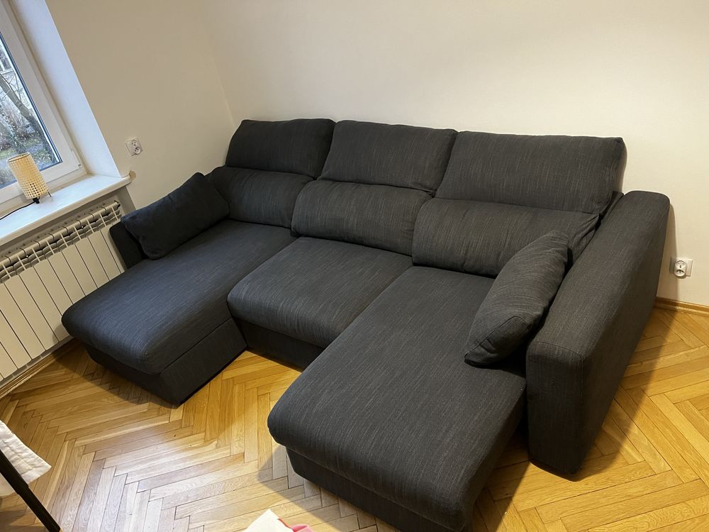 Sofa 3-osobowa z szezlongiem ESKILSTUNA IKEA