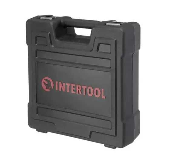 Акумуляторний ударний дриль-шуруповерт INTERTOOL WT-0361 з кейсом