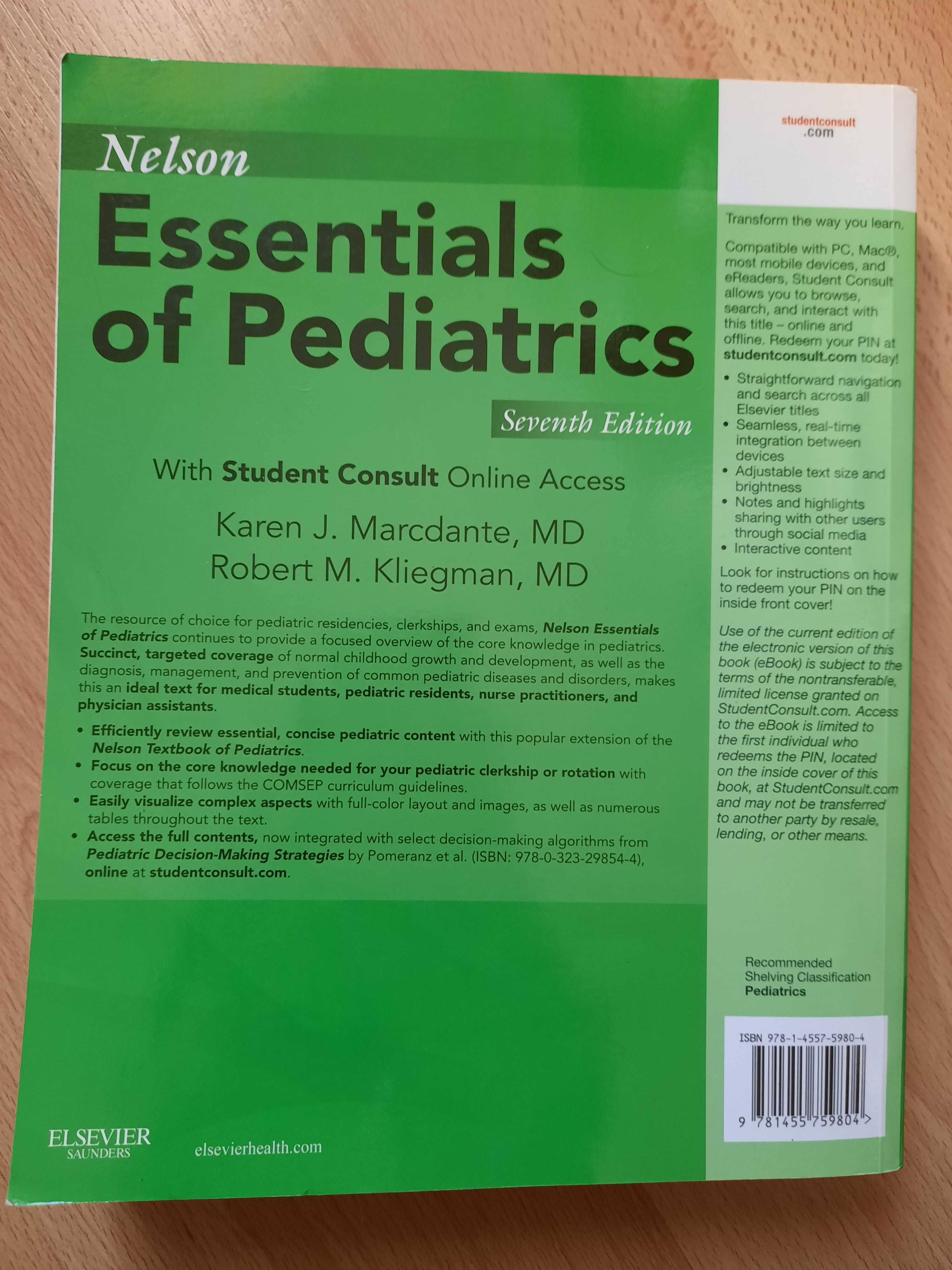 Nelson Essentials of Pediatrics
