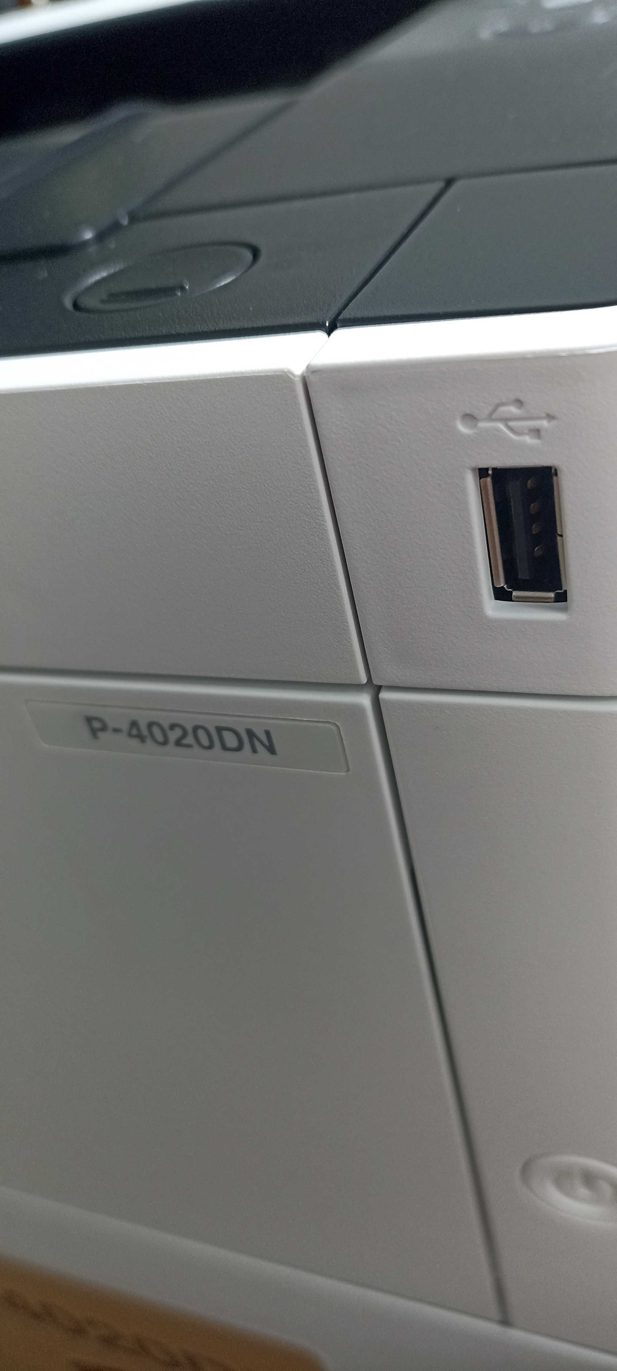 NOWA Drukarka Laserowa Triumph Adler P-4020DN Duplex LAN, używany piec