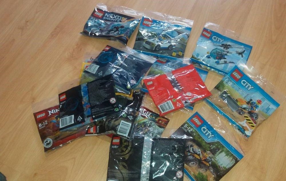 Colecção completa Lego 15 Mini Bag selados