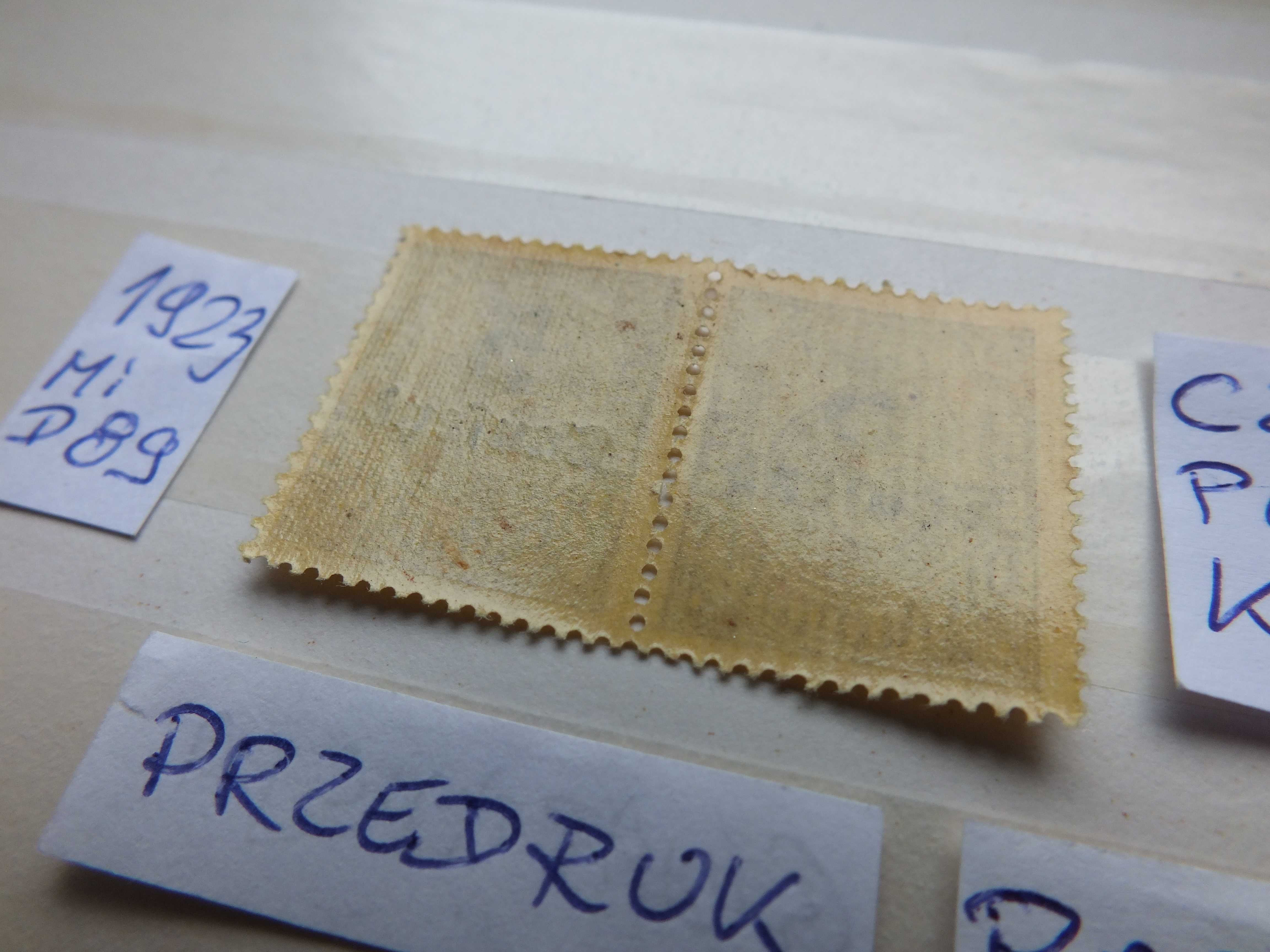 4szt.znaczki parka Mi D89 przedruk DIENST Niemcy 1923r.CYFRY czyste **