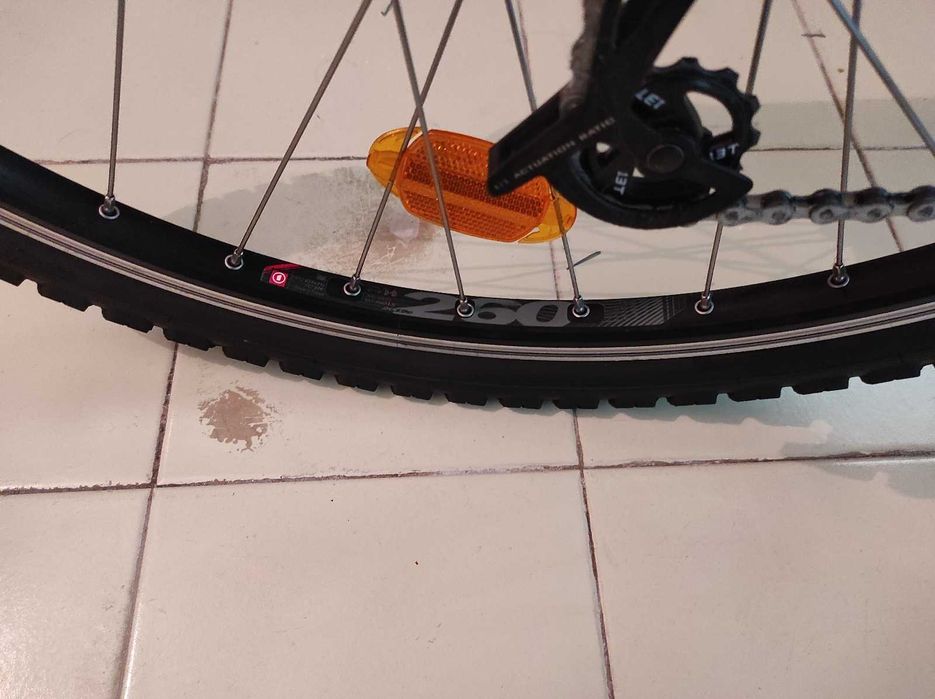 Bicicleta elétrica polivalente original 700 castanho BTWIN