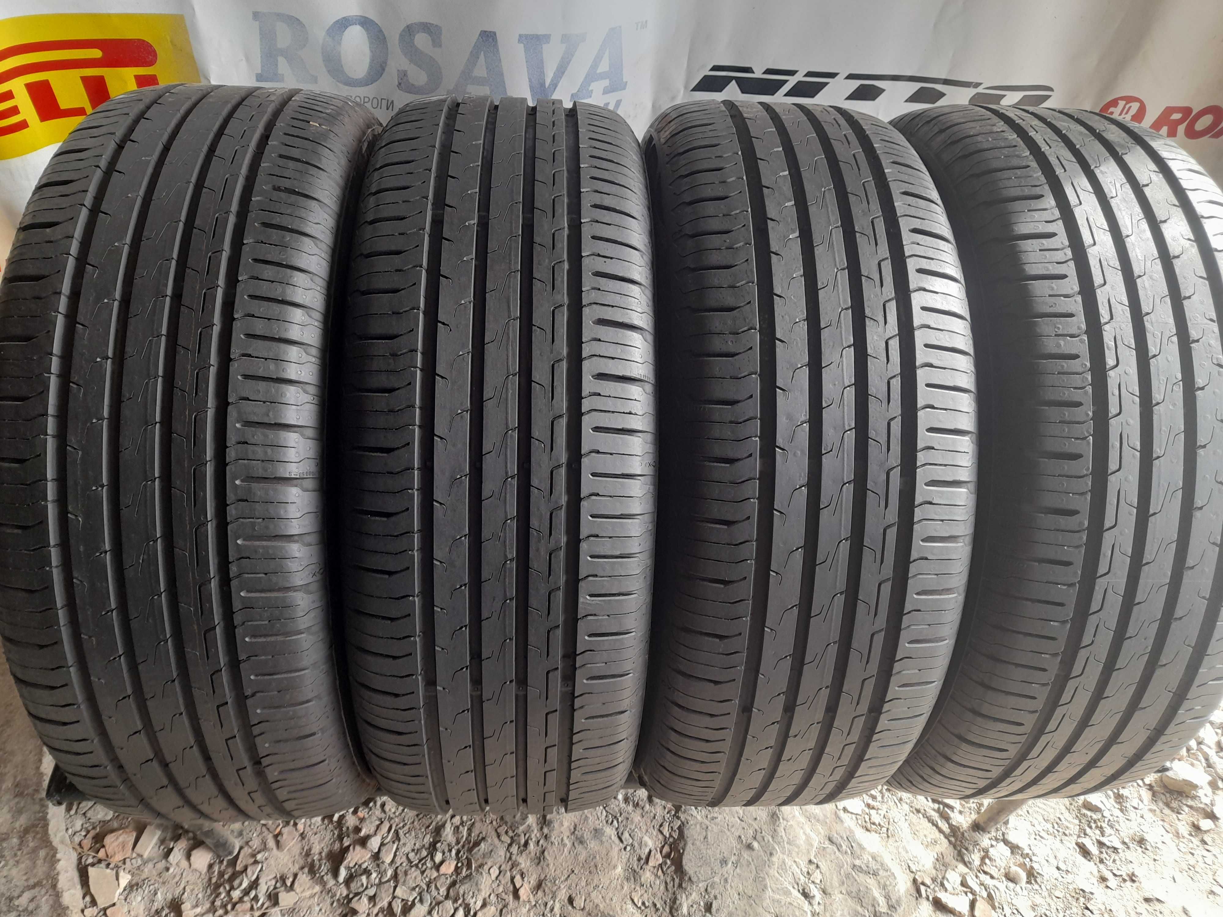 Літні шини 205/55 R16XL Continental Eco Contact 6 залишок 100%