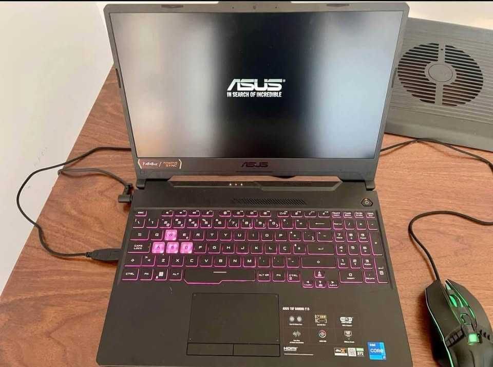 Portátil Asus Tuf Fx506He F15
