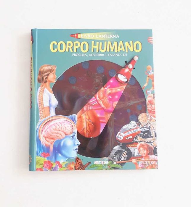 Livro "Corpo Humano - Livro Lanterna"
