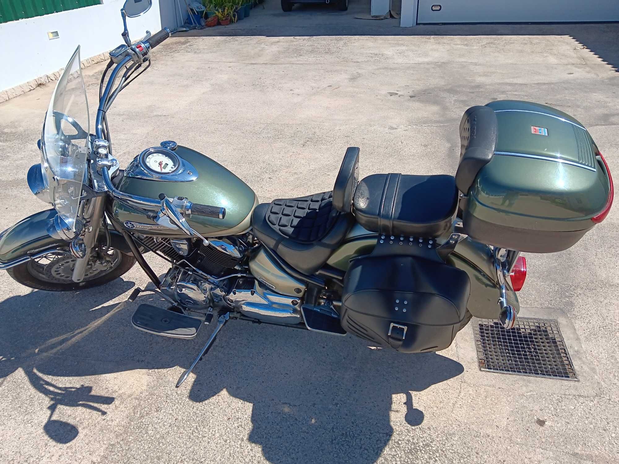 Yamaha drag star 1100 verde