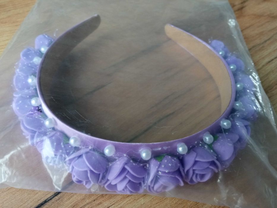 Opaska ozdobna do włosów 2 szt.