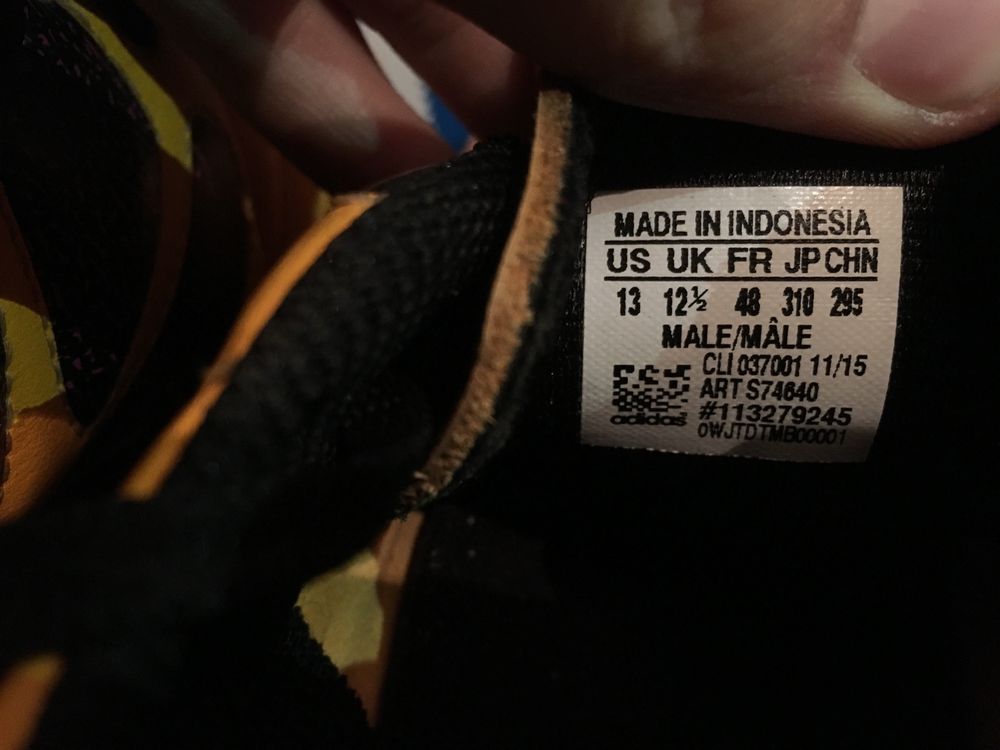 Бутсы Adidas X 15.3 FG 30,5-31 см