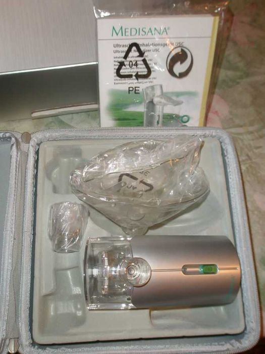 Новый ультразвуковой ингалятор (небулайзер) "MEDISANA USC",Германия.