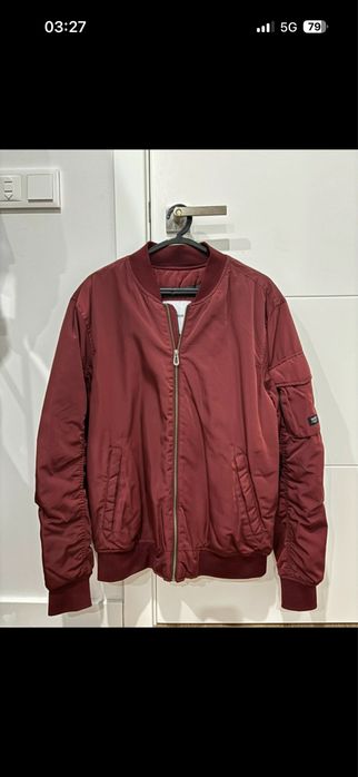 Casaco Pull&Bear original, cor bordô