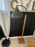 TEMDE designerska lampa podlogowa vintage