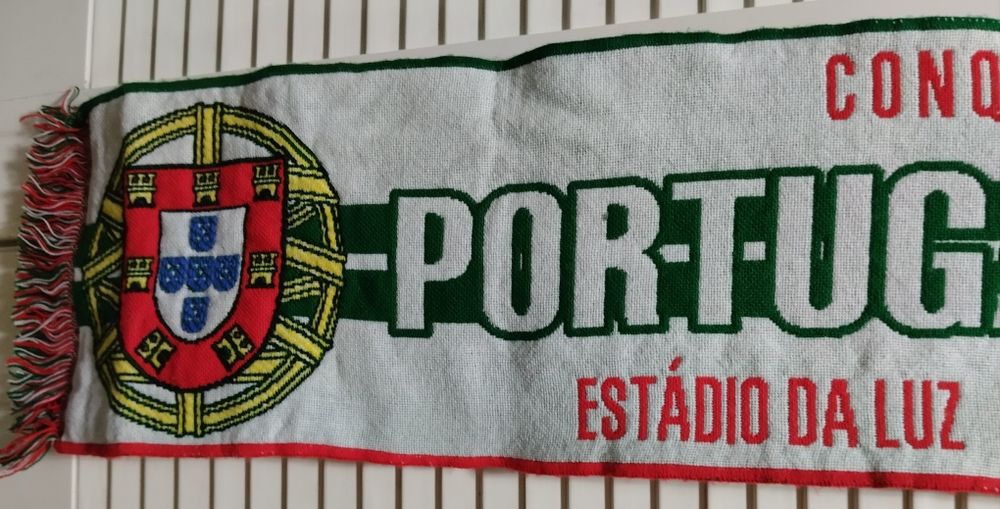 Cachecol do jogo de Portugal com Turquia 02/06/2012