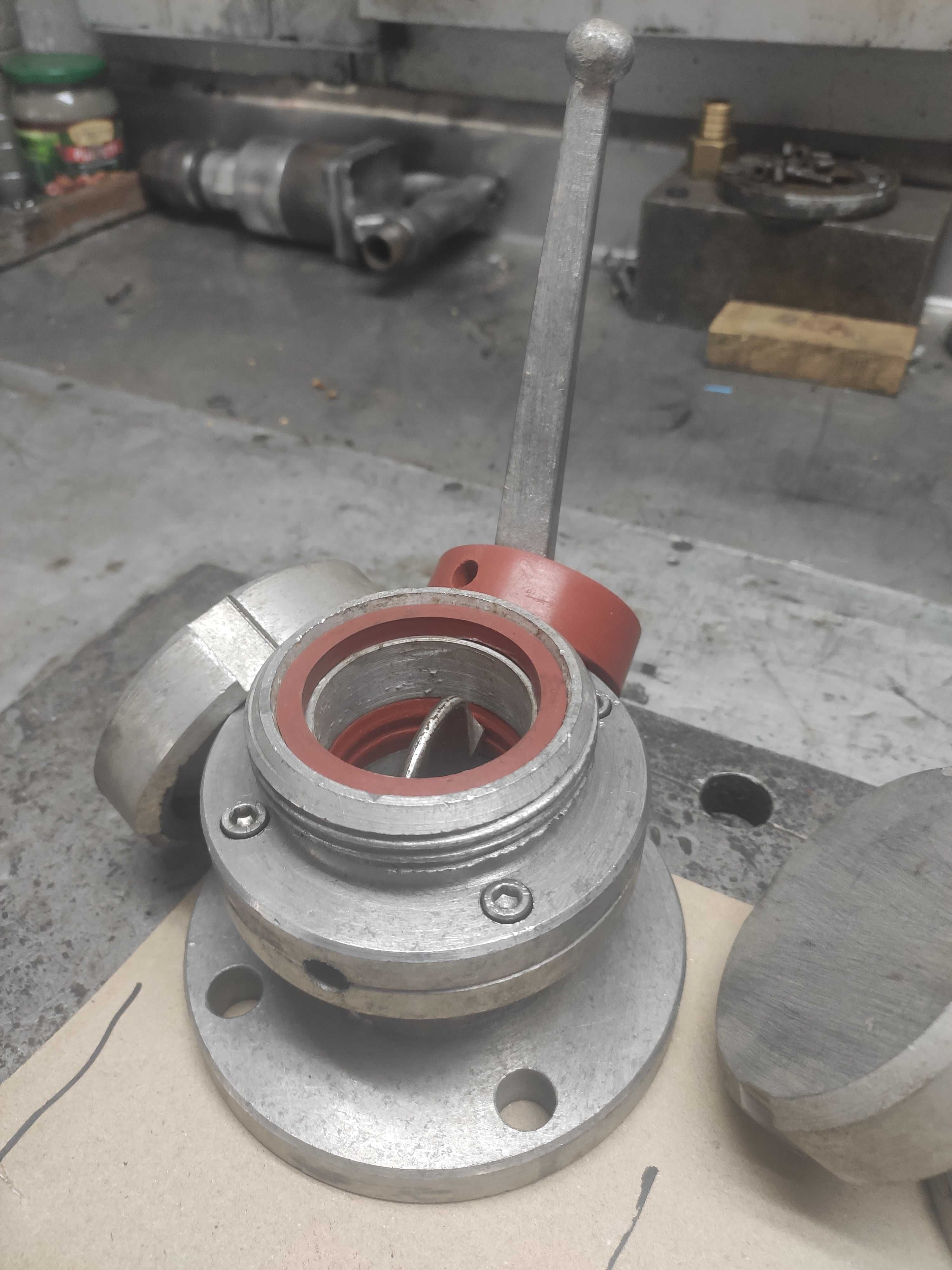 Zawór klapowy aluminiowy + dodatkowa uszczelka Zawory