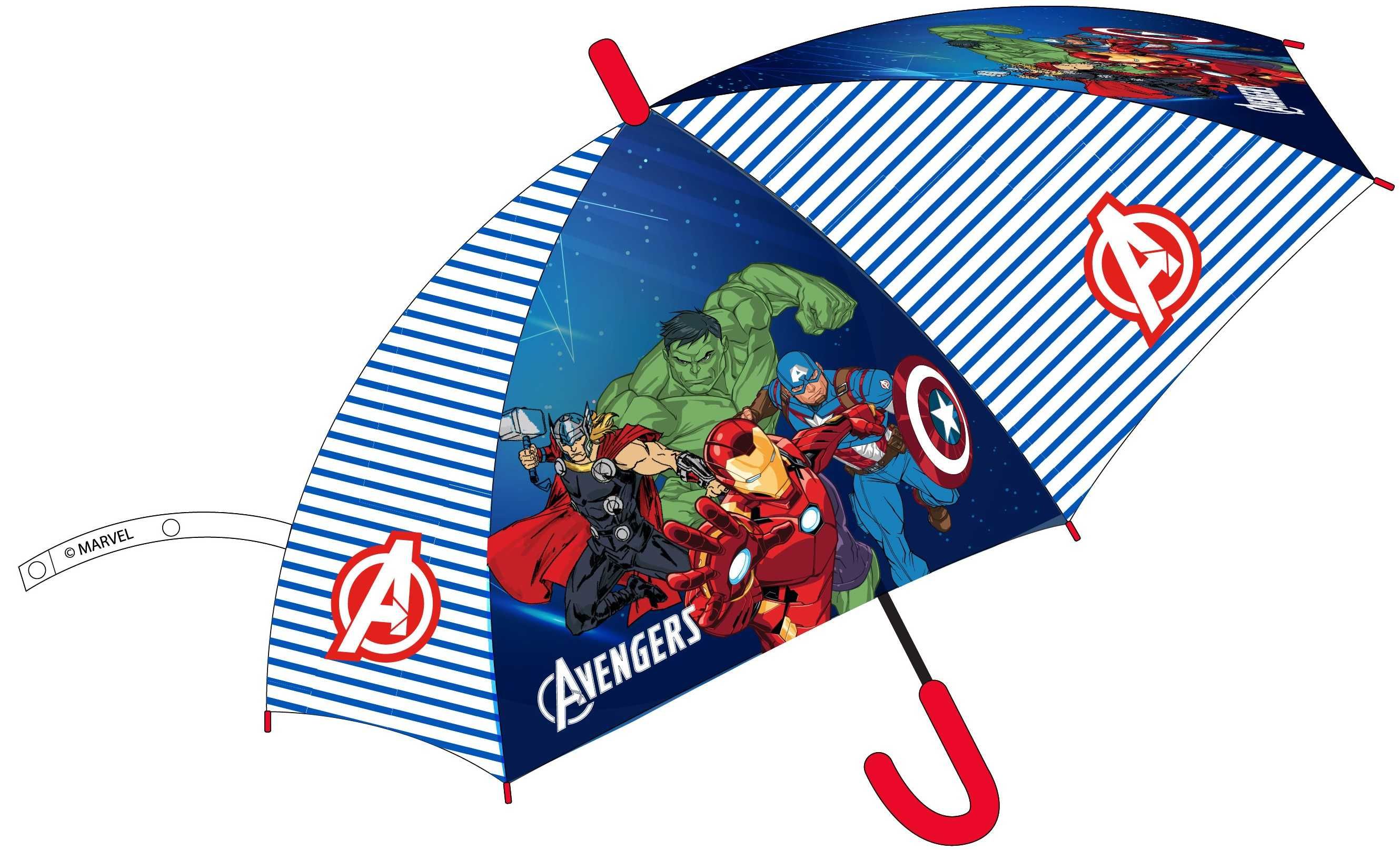Parasol Parasolka chłopięca Avengers Marvel Nowa