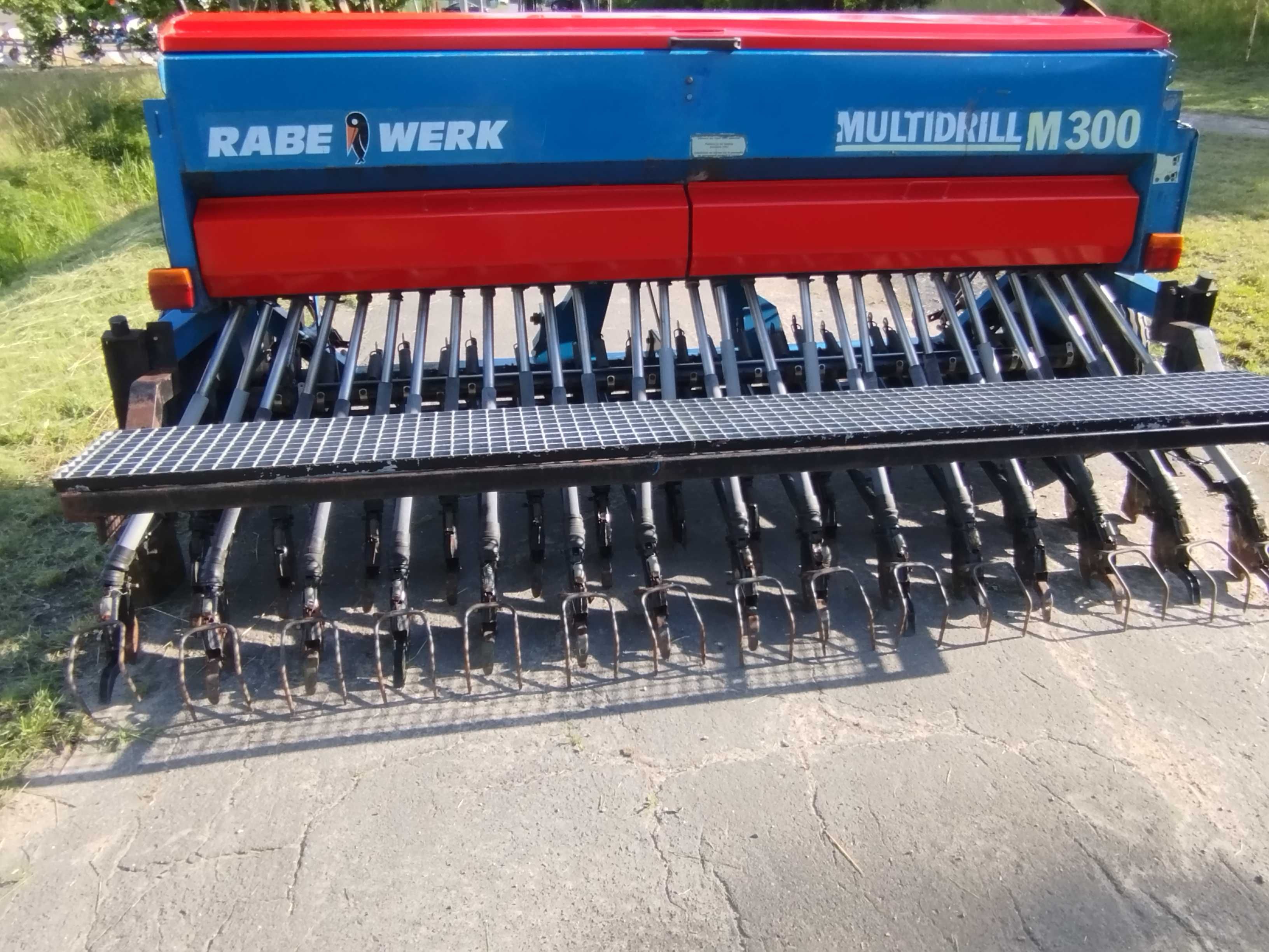 Siewnik zbożowy, rzepak, Rabe Werk Multidril 3m