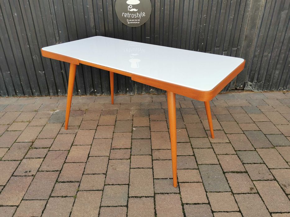 Ława, stolik kawowy proj. J.Jiroutek, Czechosłowacja '60- PO RENOWACJI