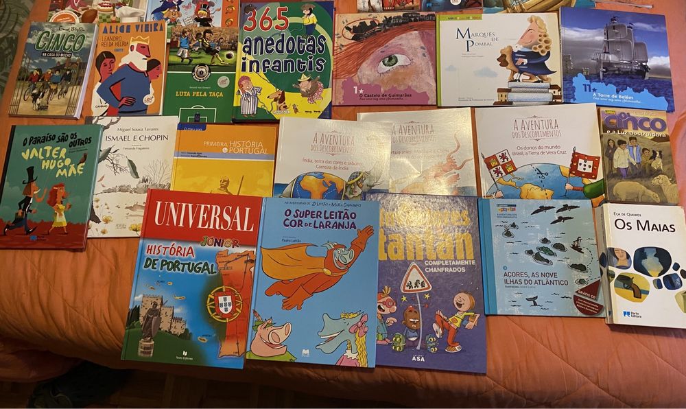 Conjunto de 48 livros