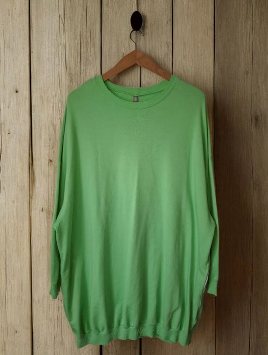 Dresowa zielona sukienka ASOS rozmiar 50/52