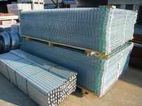 panel ogrodzeniowy ocynkowany 250x150 cm grubość drutu 4 mm oczko 20x5
