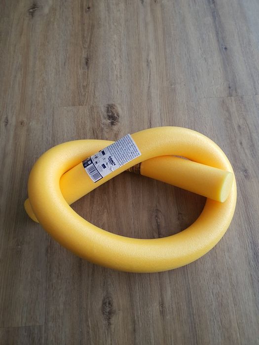 Makaron do nauki pływania Żółty 160cm