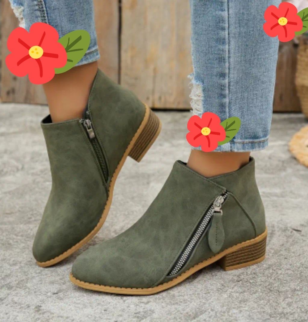 Botas cano curto