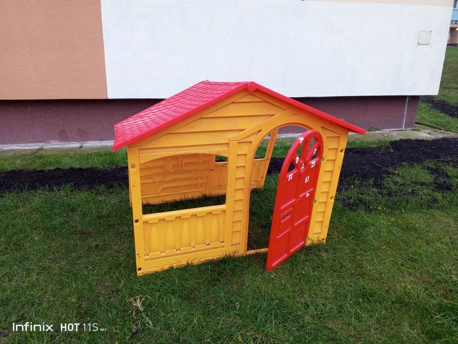 Domek ogrodowy plastikowy