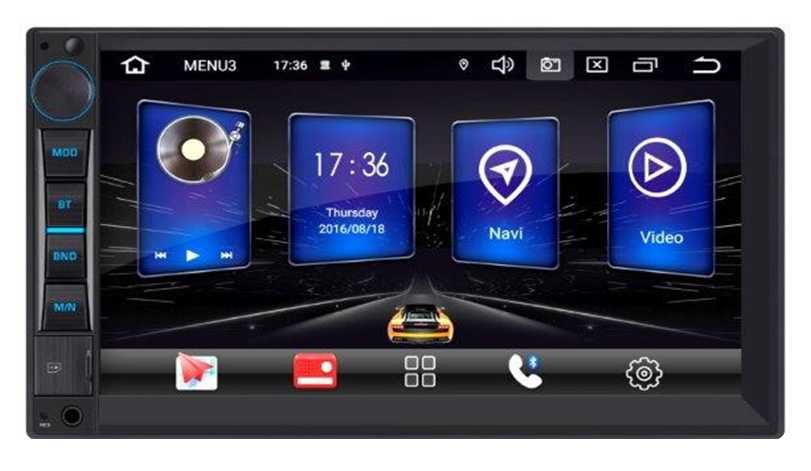 2din Android 10 GPS ВТ WiFi USB SD AUX Navi TV DVA7944 DVA7099 DVA7086