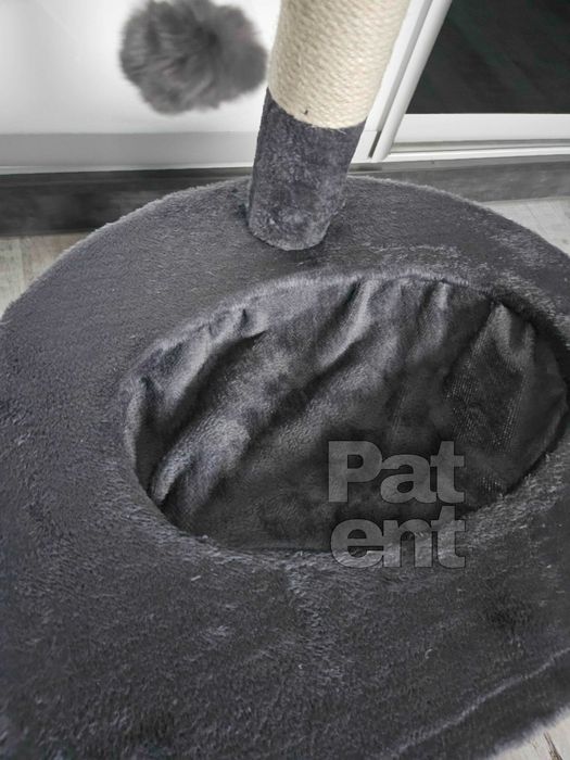 Drapak dla kota domek słupek do drapania legowisko kot dom 3 poziomy