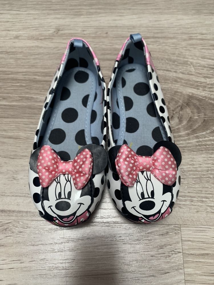 H&M baleriny lakierkowane Myszka Minnie roz 24