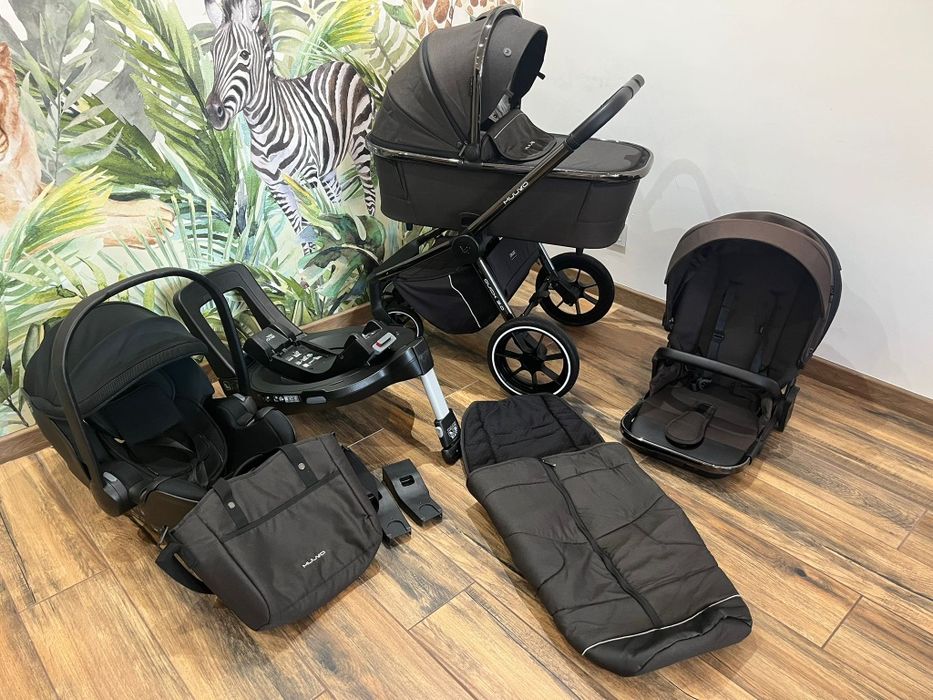 Sprzedam wózek Muuvo Quick 3.0i fotelik britax romer z bazą