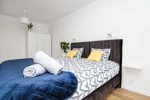 Apartament Zachodnia.  Dwie  sypialnie. 70m