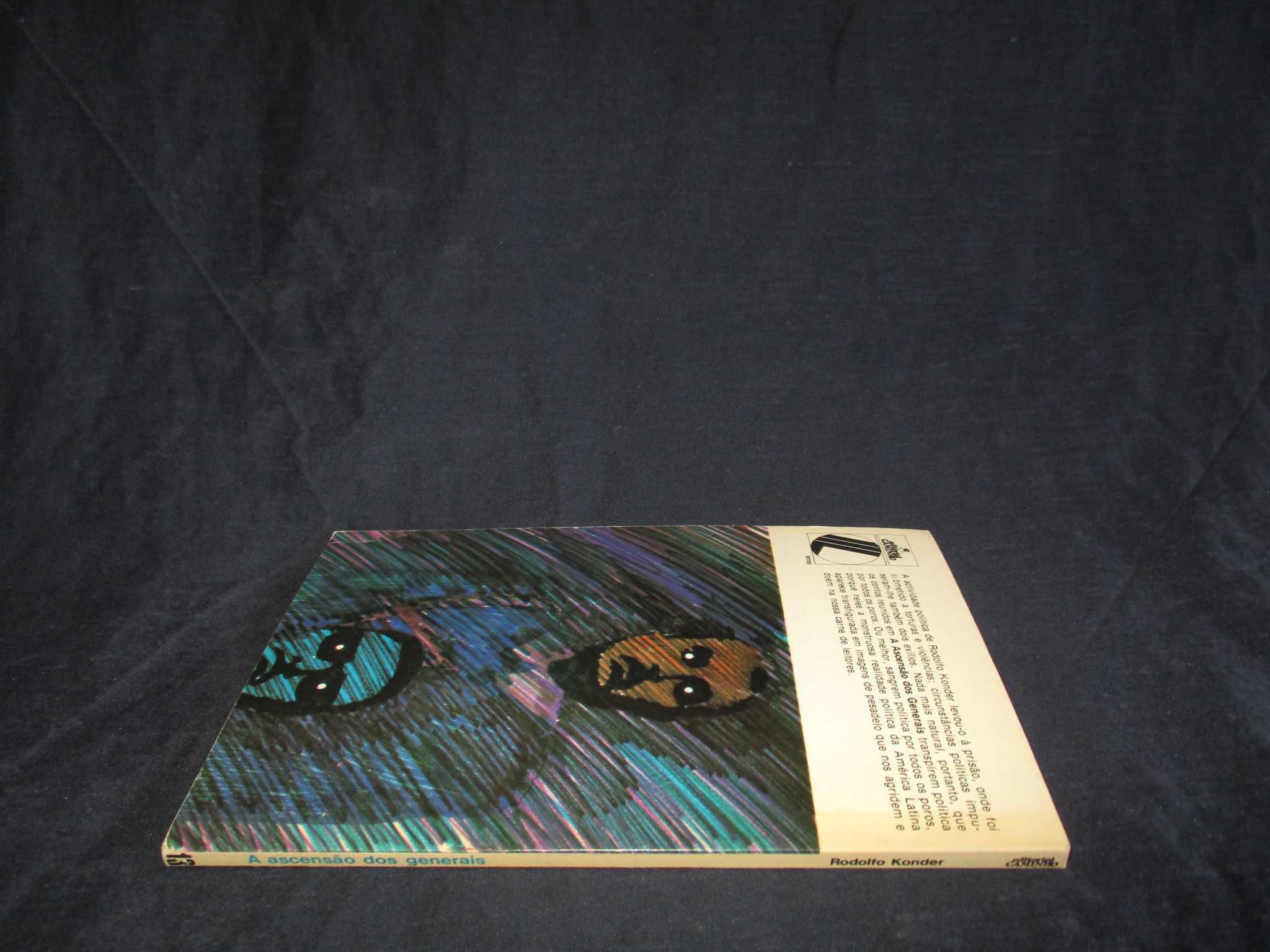 Livro A Ascensão dos Generais Rodolfo Konder