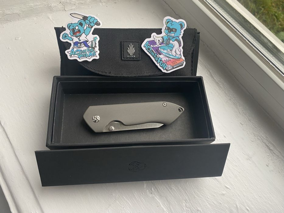Ніж Kizer guru titanium s35vn(новий)